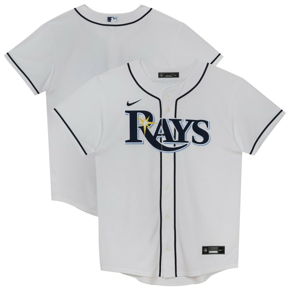 Tampa Bay Rays Preschool Home Replica Jersey - White - MLB Lifestyle
