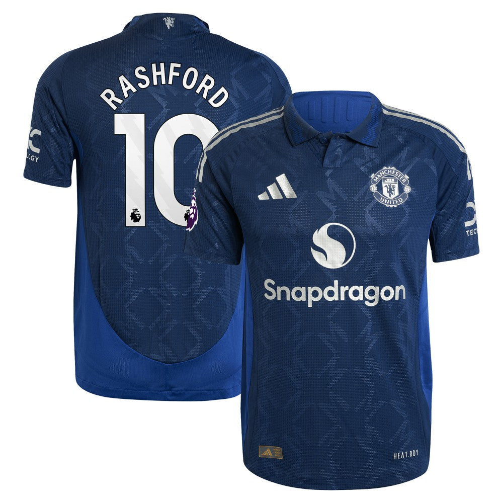 Marcus Rashford Manchester United 2024/25 Away Player Jersey Navy - Adidas