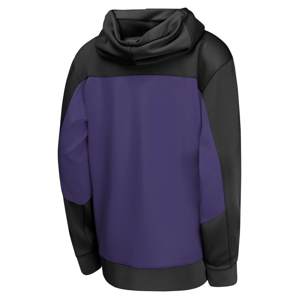 Phoenix Suns Youth Authentic On-Court Showtime Performance Full-Zip Hoodie Black/Purple | Nike discount