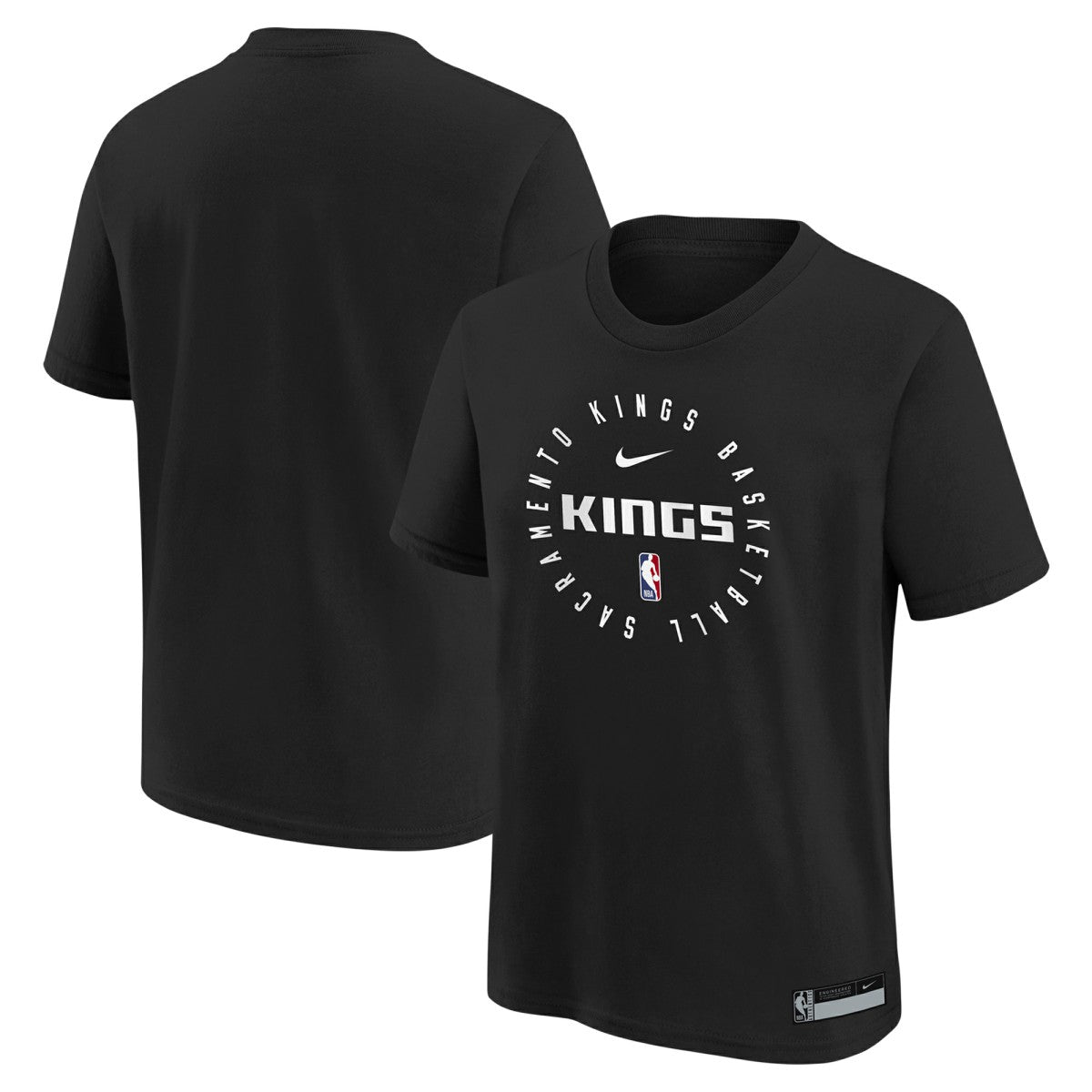 Sacramento Kings Youth Practice Legend T-Shirt Black | Nike US