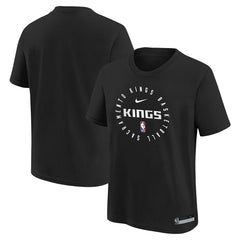Sacramento Kings Youth Practice Legend T-Shirt Black | Nike US