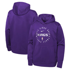 Sacramento Kings Youth Performance Practice Spotlight Pullover Hoodie Purple | Nike online