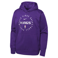 Sacramento Kings Youth Performance Practice Spotlight Pullover Hoodie Purple | Nike online