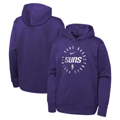 Phoenix Suns Youth Performance Practice Spotlight Pullover Hoodie Purple | Nike online