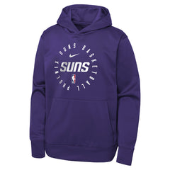 Phoenix Suns Youth Performance Practice Spotlight Pullover Hoodie Purple | Nike online