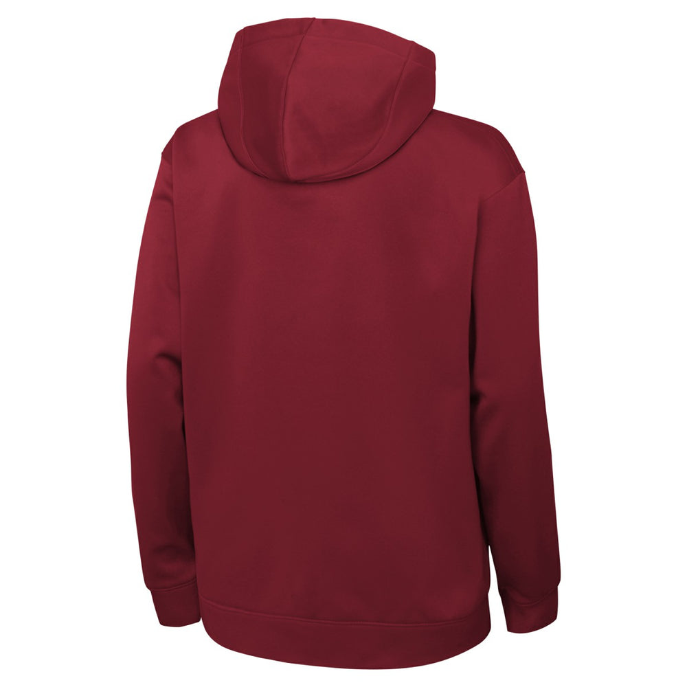 Miami Heat Youth Performance Practice Spotlight Pullover Hoodie Red | Nike for sale