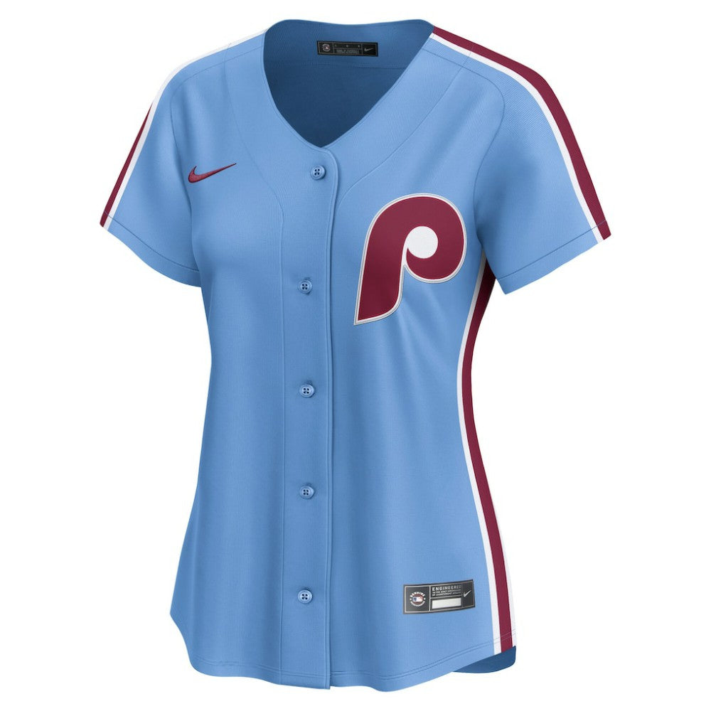 Philadelphia Phillies Nike Women's Alternate Limited Jersey - Light Blue - Nike Sale