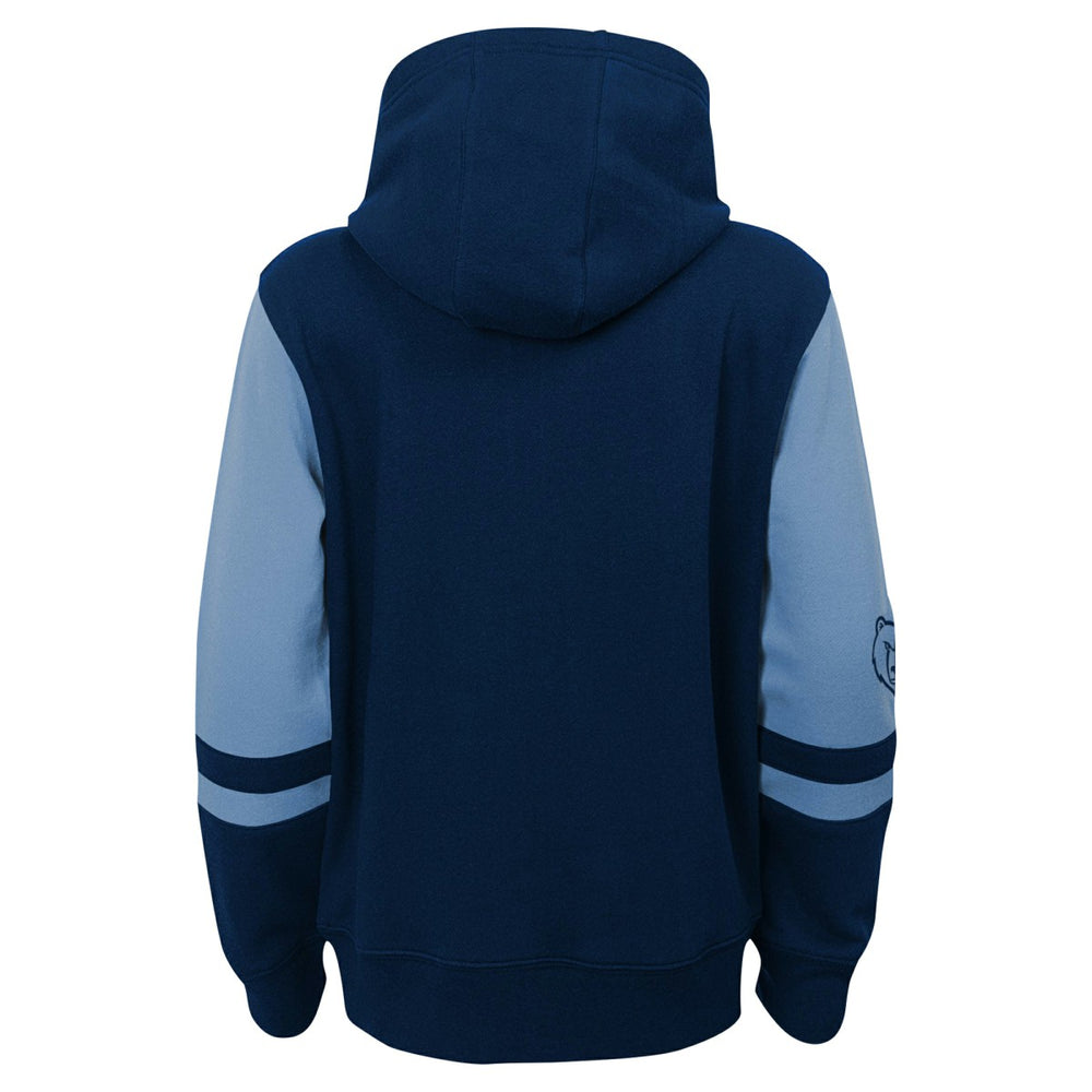 Memphis Grizzlies Preschool Straight To The League Full-Zip Hoodie Navy