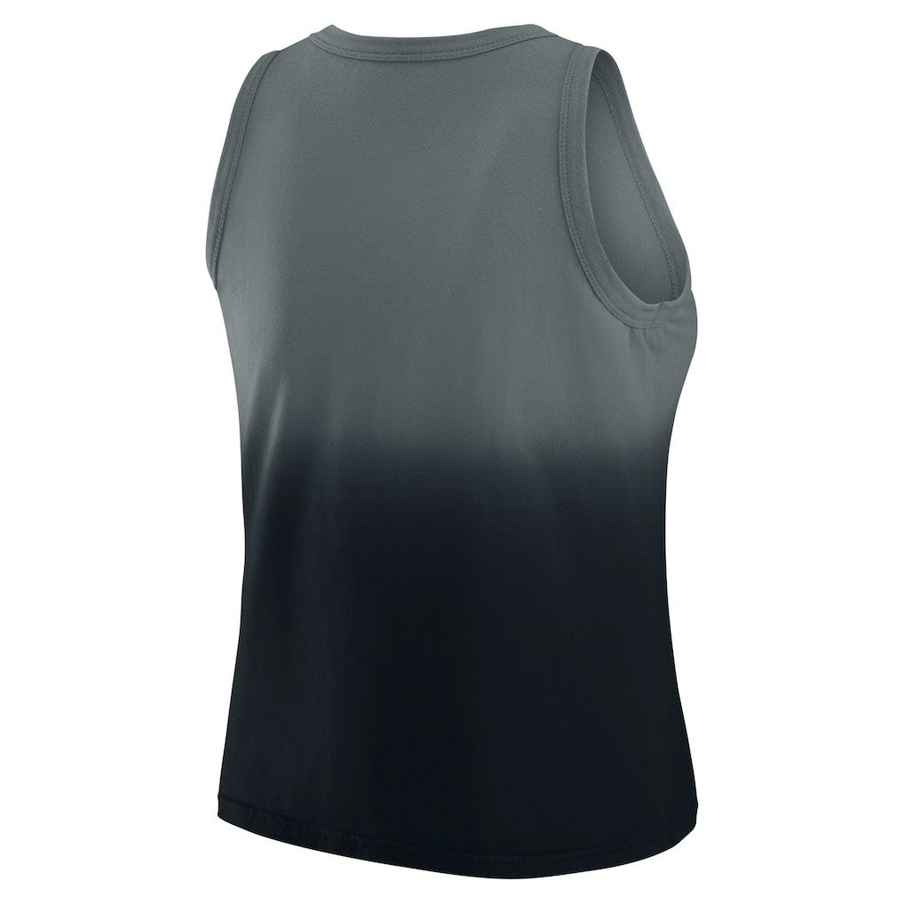 Cincinnati Bengals WEAR by Erin Andrews x Gracie Hunt Women's Ombre Tank Top Black