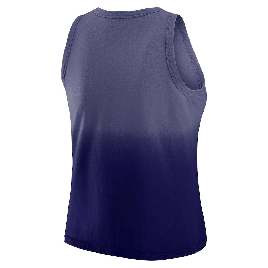 Baltimore Ravens WEAR by Erin Andrews x Gracie Hunt Women's Ombre Tank Top Purple