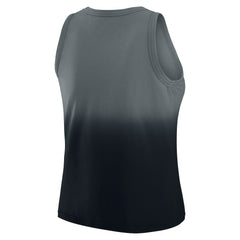 Carolina Panthers WEAR by Erin Andrews x Gracie Hunt Women's Ombre Tank Top Black