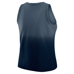 Denver Broncos WEAR by Erin Andrews x Gracie Hunt Women's Ombre Tank Top Navy