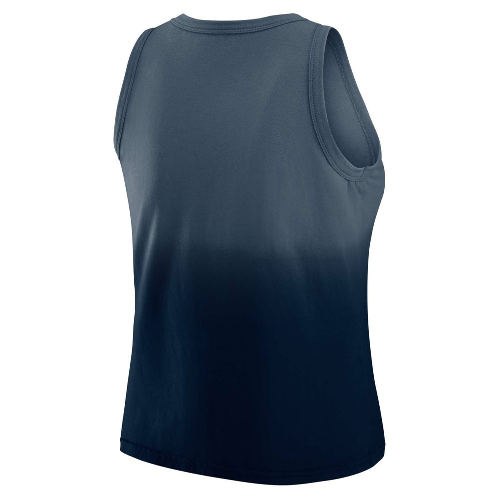 Tennessee Titans WEAR by Erin Andrews x Gracie Hunt Women's Ombre Tank Top Navy