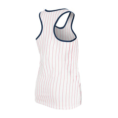 St. Louis Cardinals New Era Women's Gameday Pinstripe Tank Top - White - New Era Discount