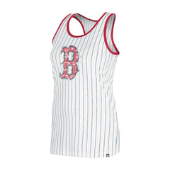 Boston Red Sox New Era Women's Gameday Pinstripe Tank Top - White - New Era Discount