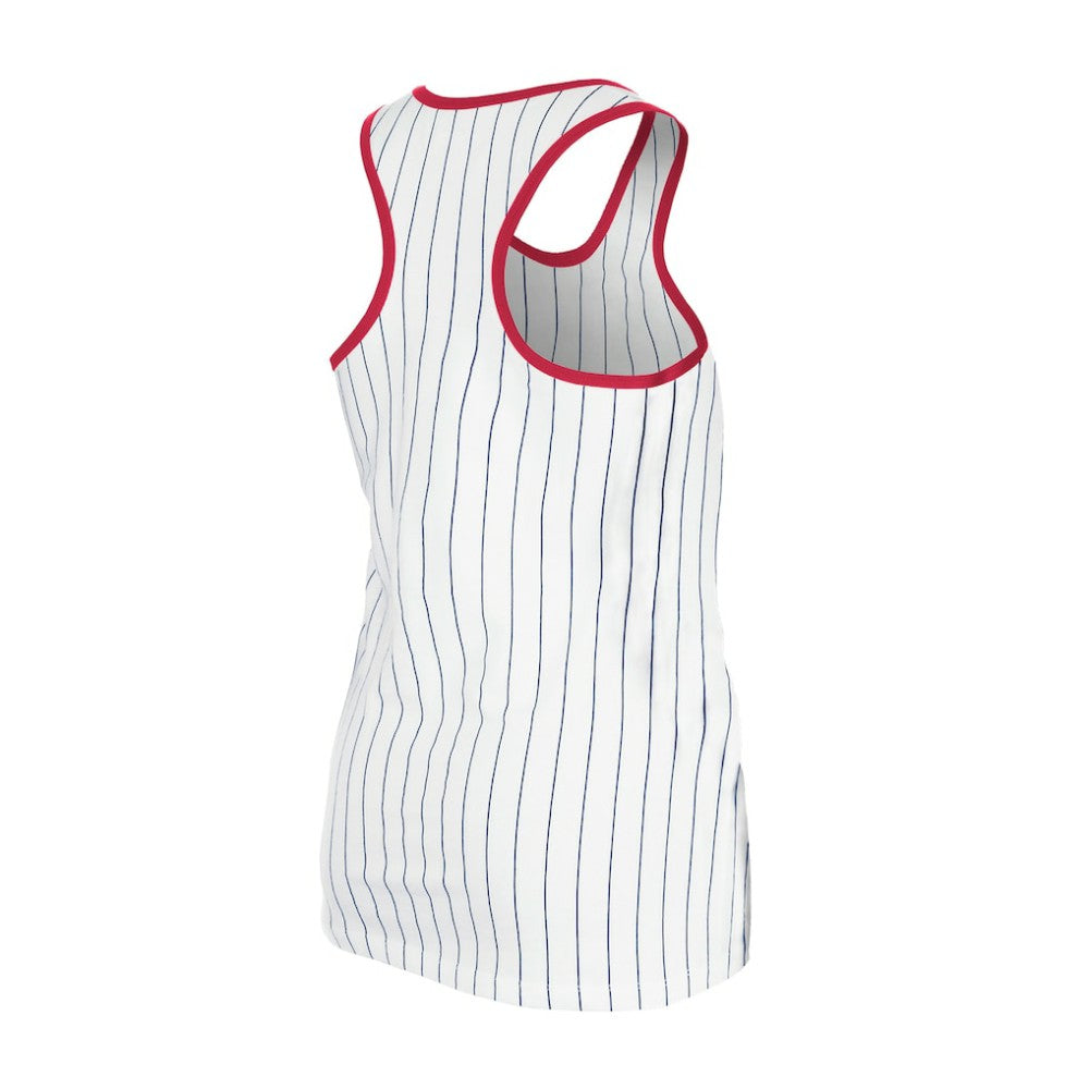 Boston Red Sox New Era Women's Gameday Pinstripe Tank Top - White - New Era Discount