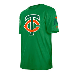 Minnesota Twins New Era St. Patrick's Day Shamrock Fill T-Shirt - Kelly Green - New Era Lifestyle