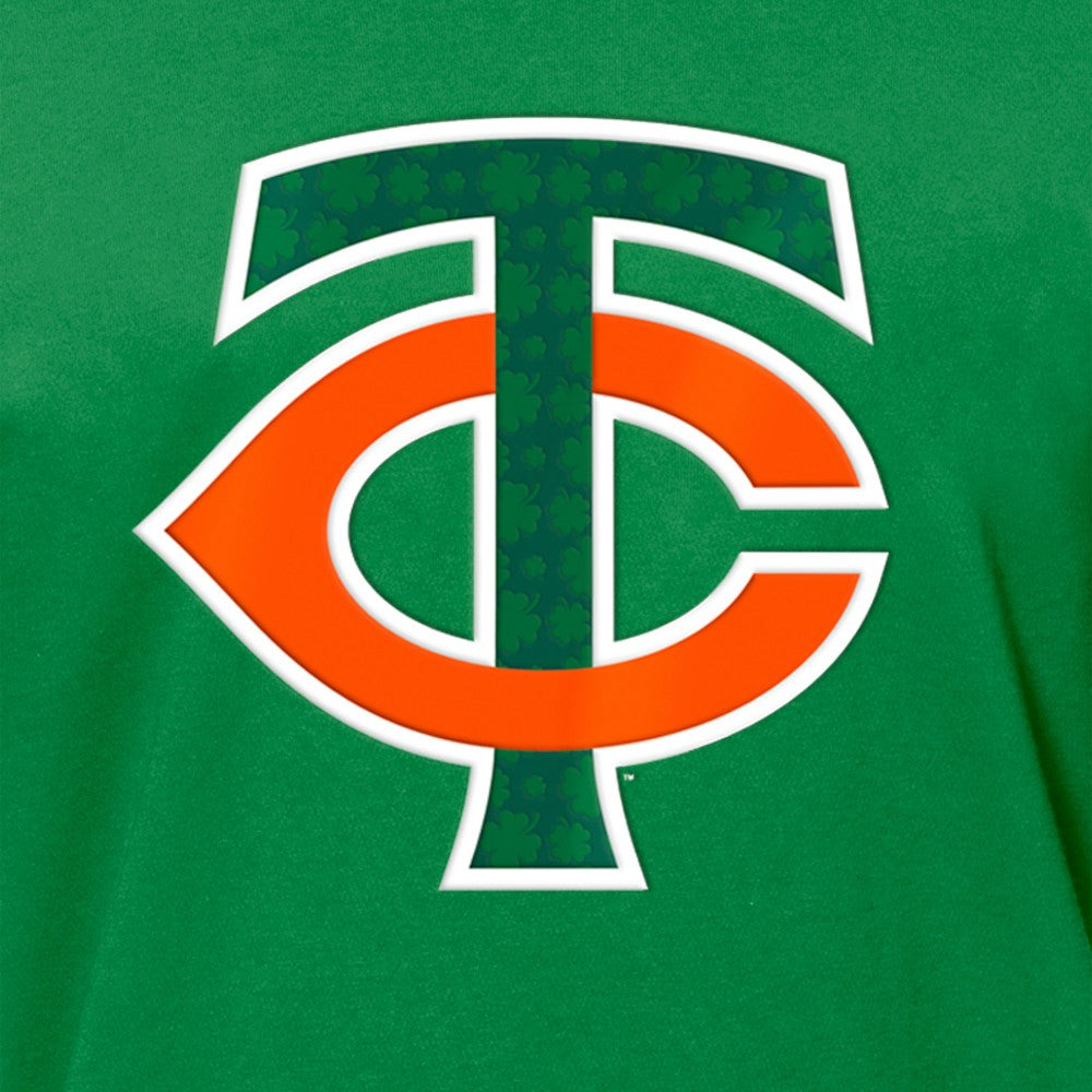 Minnesota Twins New Era St. Patrick's Day Shamrock Fill T-Shirt - Kelly Green - New Era Lifestyle