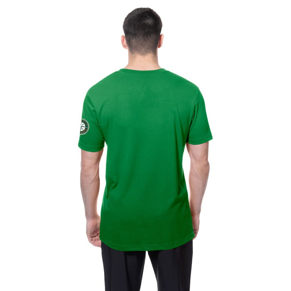 Seattle Mariners New Era St. Patrick's Day Shamrock Fill T-Shirt - Kelly Green - New Era Discount