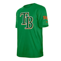 Tampa Bay Rays New Era St. Patrick's Day Shamrock Fill T-Shirt - Kelly Green - New Era Online