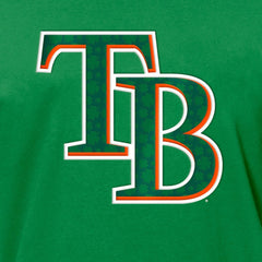 Tampa Bay Rays New Era St. Patrick's Day Shamrock Fill T-Shirt - Kelly Green - New Era Online