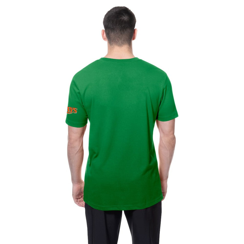 Tampa Bay Rays New Era St. Patrick's Day Shamrock Fill T-Shirt - Kelly Green - New Era Online