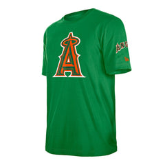 Los Angeles Angels New Era St. Patrick's Day Shamrock Fill T-Shirt - Kelly Green - New Era Discount