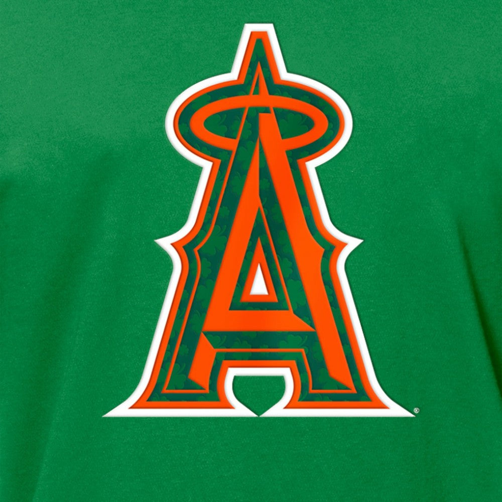 Los Angeles Angels New Era St. Patrick's Day Shamrock Fill T-Shirt - Kelly Green - New Era Discount