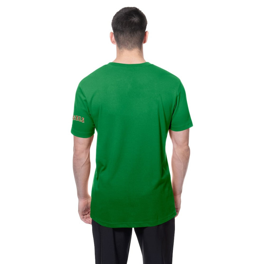 Los Angeles Angels New Era St. Patrick's Day Shamrock Fill T-Shirt - Kelly Green - New Era Discount