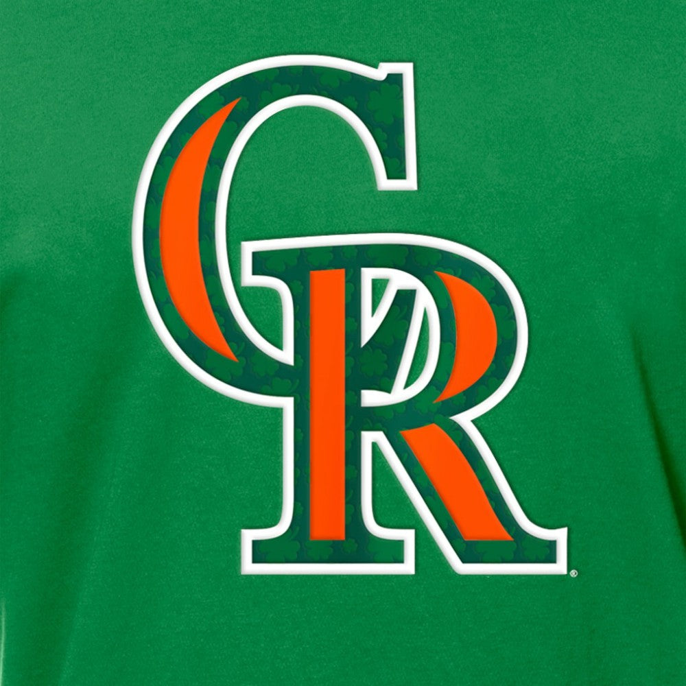 Colorado Rockies New Era St. Patrick's Day Shamrock Fill T-Shirt - Kelly Green - New Era on Sale