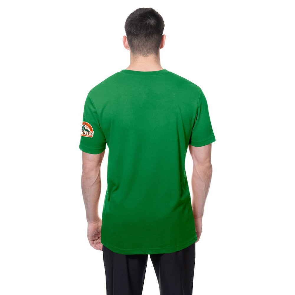 Colorado Rockies New Era St. Patrick's Day Shamrock Fill T-Shirt - Kelly Green - New Era on Sale