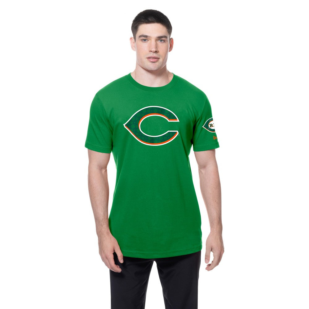 Cincinnati Reds New Era St. Patrick's Day Shamrock Fill T-Shirt - Kelly Green - New Era Discount