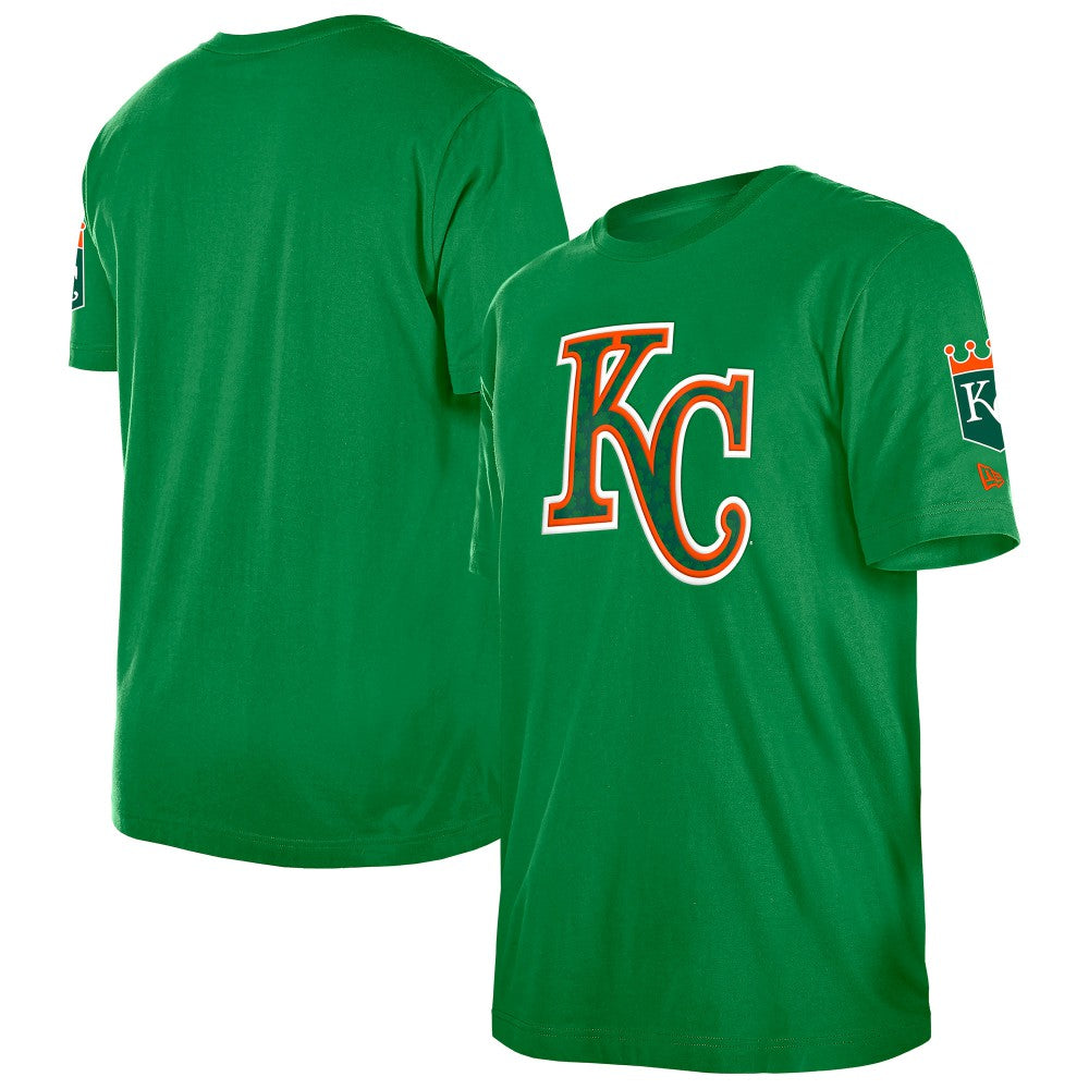 Kansas City Royals New Era St. Patrick's Day Shamrock Fill T-Shirt - Kelly Green - New Era on Sale