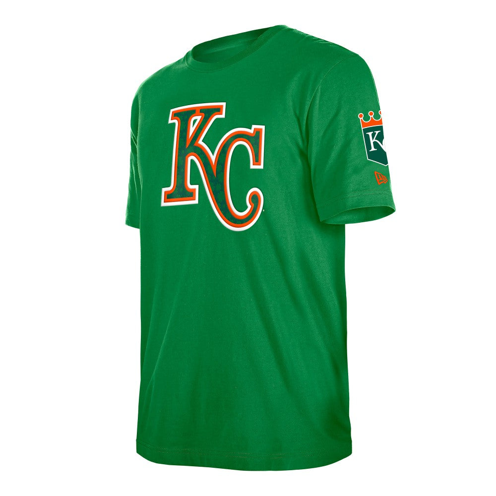Kansas City Royals New Era St. Patrick's Day Shamrock Fill T-Shirt - Kelly Green - New Era on Sale