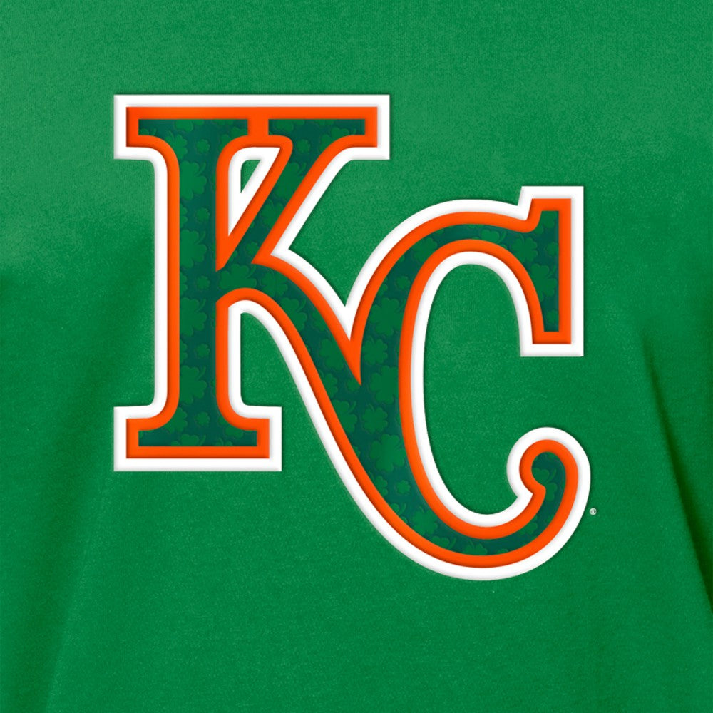 Kansas City Royals New Era St. Patrick's Day Shamrock Fill T-Shirt - Kelly Green - New Era on Sale