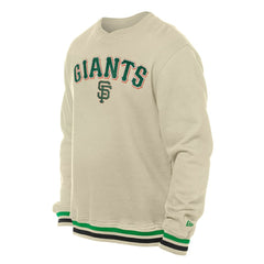 San Francisco Giants New Era St. Patrick's Day Twill Pullover Sweatshirt - Cream - New Era Sale