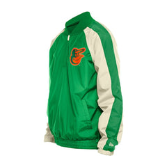 Baltimore Orioles New Era St. Patrick's Day Ripstop Raglan Quarter-Zip Windbreaker - Kelly Green - New Era Discount
