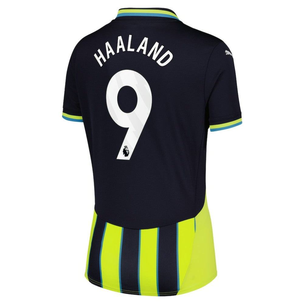 Erling Haaland Manchester City Women's 2024/25 Away Replica Player Jersey Navy - Puma
