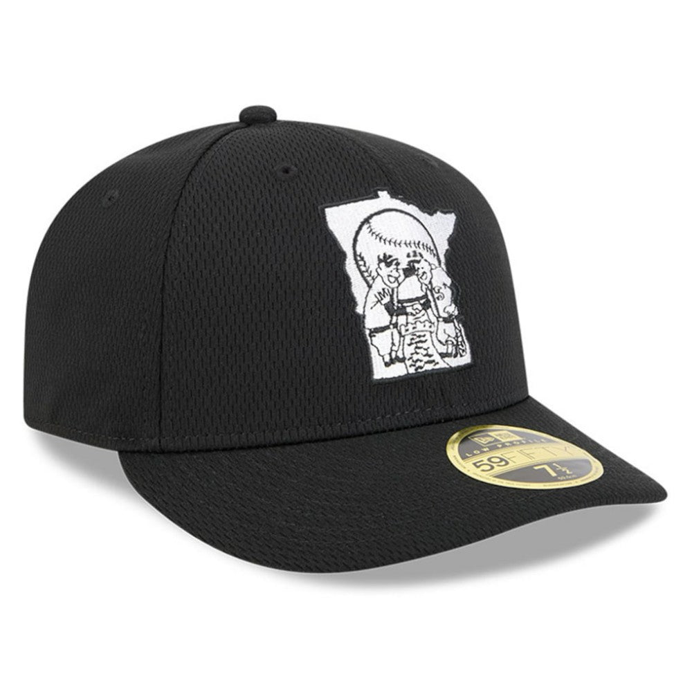 Minnesota Twins New Era 2025 MLB Clubhouse Low Profile 59FIFTY Fitted Hat - Black - New Era on Sale