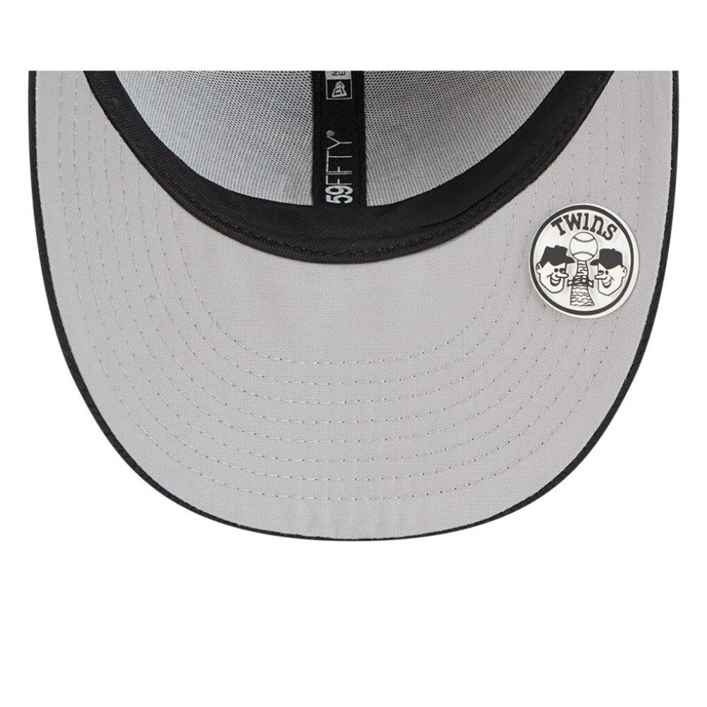 Minnesota Twins New Era 2025 MLB Clubhouse Low Profile 59FIFTY Fitted Hat - Black - New Era on Sale
