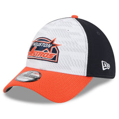 Houston Astros New Era 2025 MLB Clubhouse 39THIRTY Flex Hat - Navy/Orange - New Era on Sale