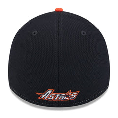 Houston Astros New Era 2025 MLB Clubhouse 39THIRTY Flex Hat - Navy/Orange - New Era on Sale