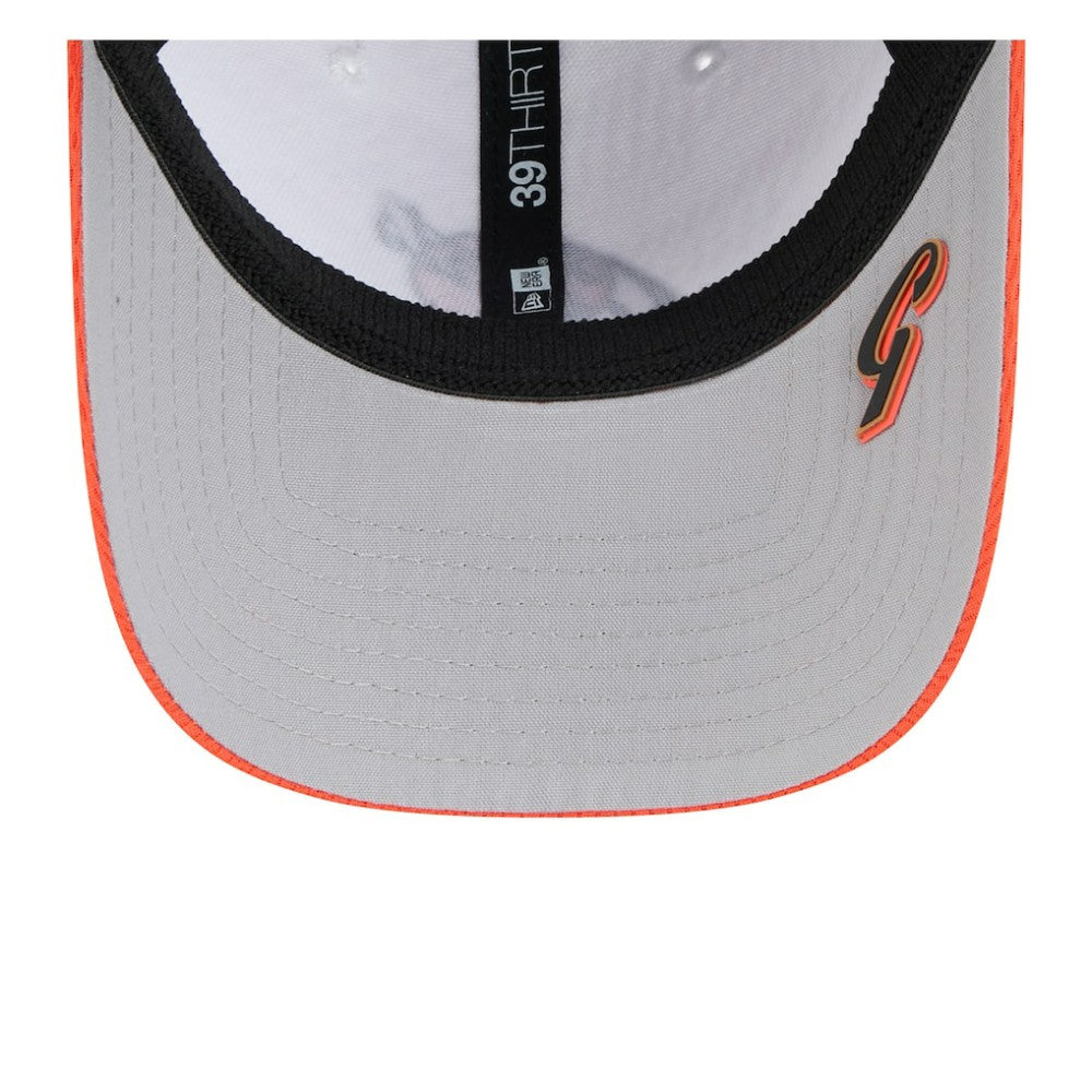 San Francisco Giants New Era 2025 MLB Clubhouse 39THIRTY Flex Hat - Black/Orange - New Era Discount