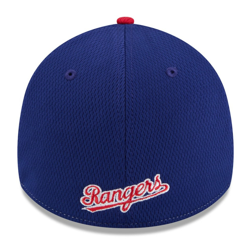 Texas Rangers New Era 2025 MLB Clubhouse 39THIRTY Flex Hat - Royal/Red - New Era Discount