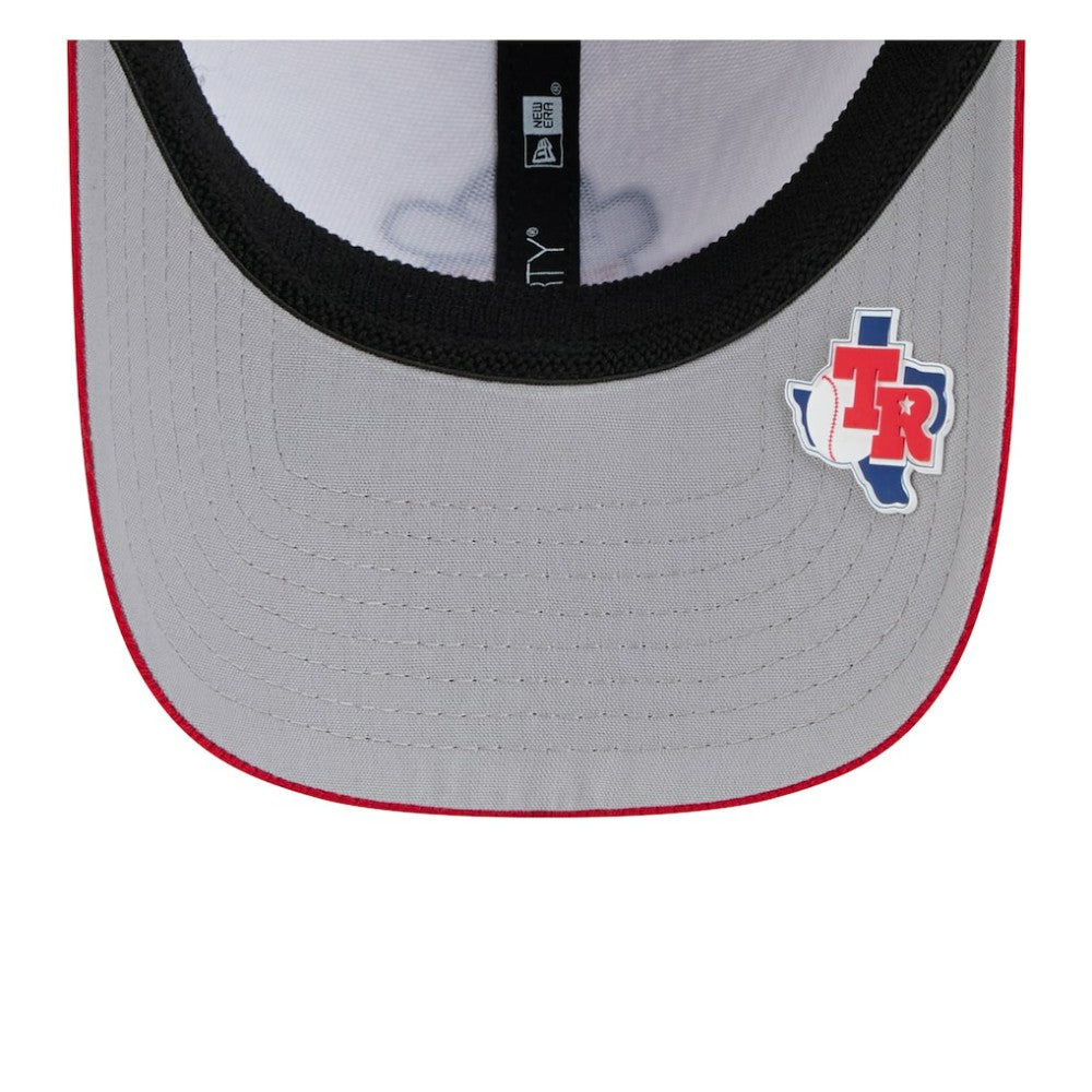 Texas Rangers New Era 2025 MLB Clubhouse 39THIRTY Flex Hat - Royal/Red - New Era Discount