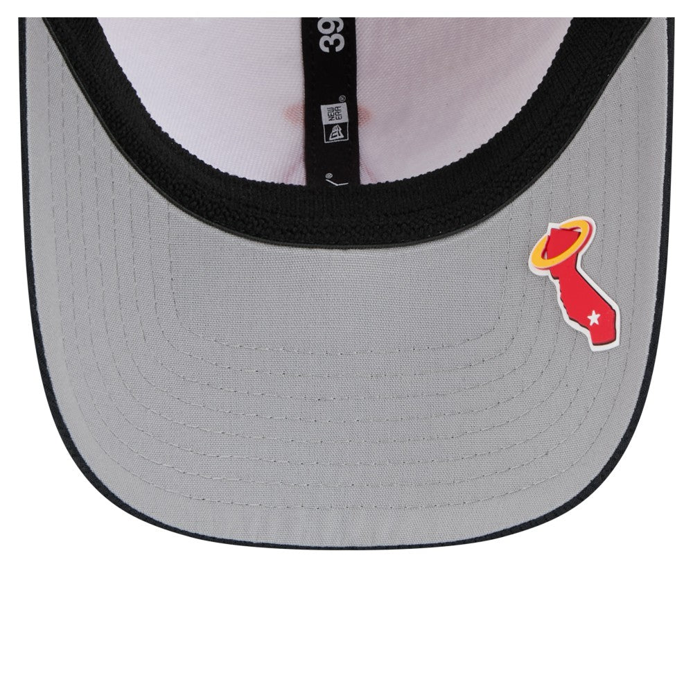 Los Angeles Angels New Era 2025 MLB Clubhouse 39THIRTY Flex Hat - Red/Navy - New Era Online