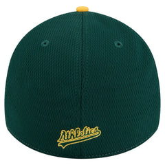 Athletics New Era 2025 MLB Clubhouse 39THIRTY Flex Hat - Dark Green/Gold - New Era Sale