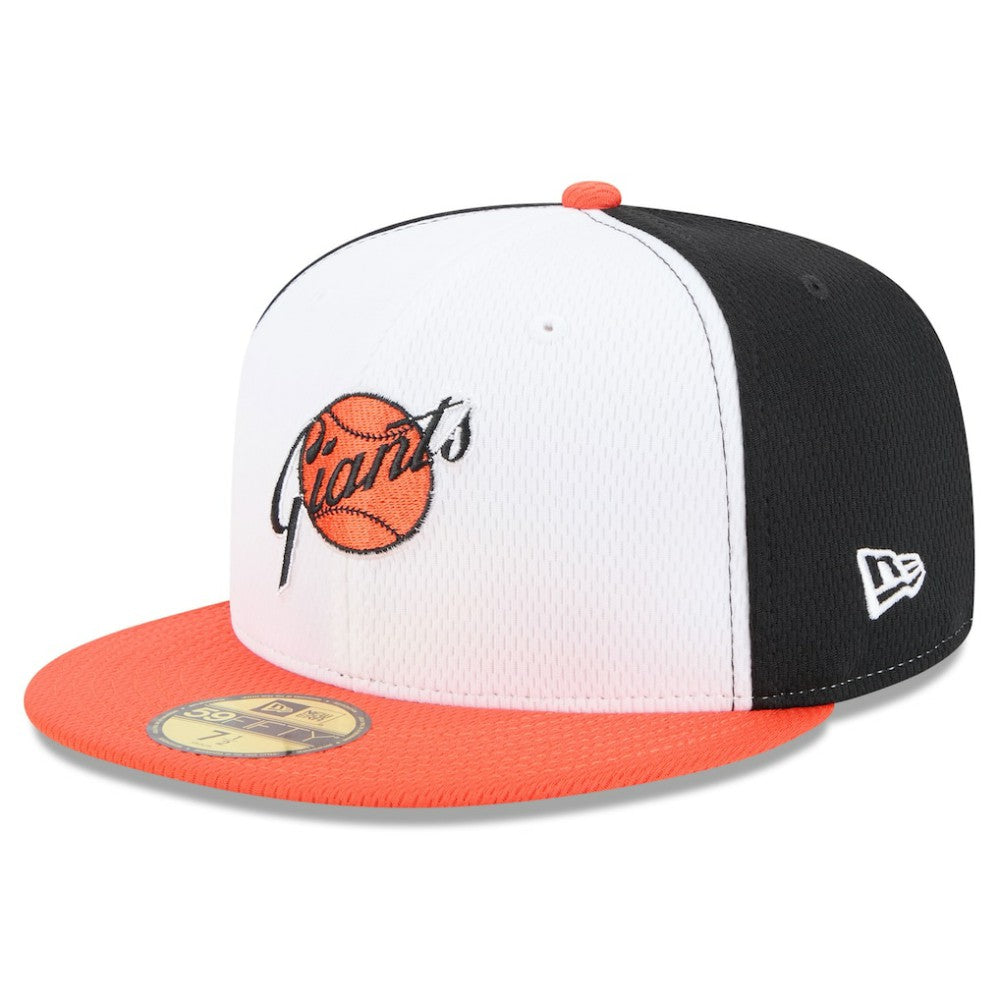 San Francisco Giants New Era 2025 MLB Clubhouse 59FIFTY Fitted Hat - Black/Orange - New Era Discount
