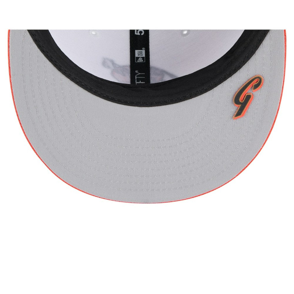 San Francisco Giants New Era 2025 MLB Clubhouse 59FIFTY Fitted Hat - Black/Orange - New Era Discount