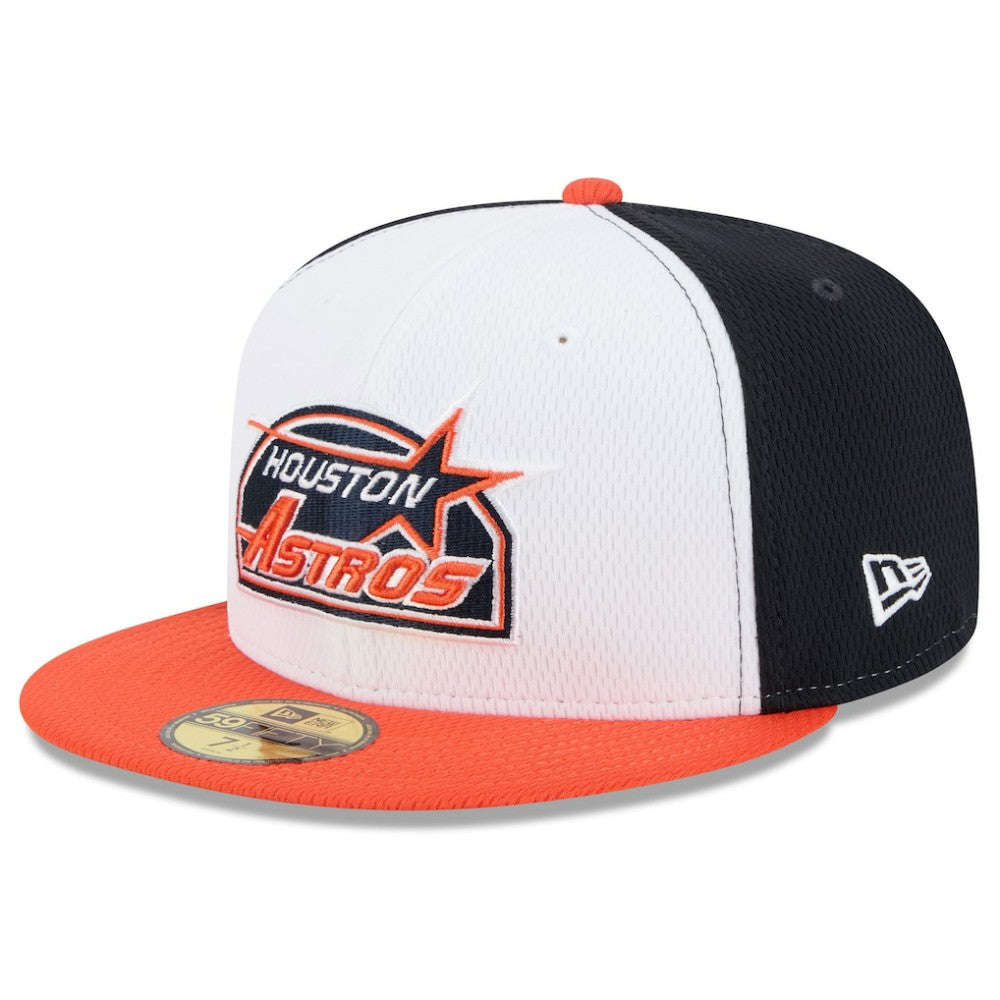 Houston Astros New Era 2025 MLB Clubhouse 59FIFTY Fitted Hat - Navy/Orange - New Era Online